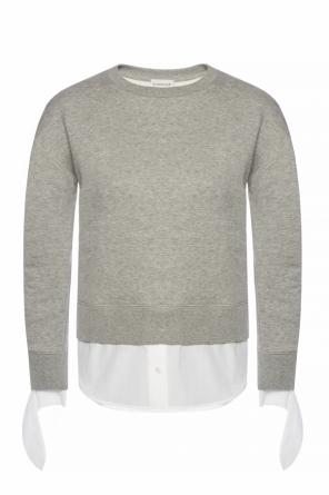Sweatshirt with a tie-up on the sleeve, zdjęcie 1 Sweatshirt with a tie-up on the sleeve od Moncler